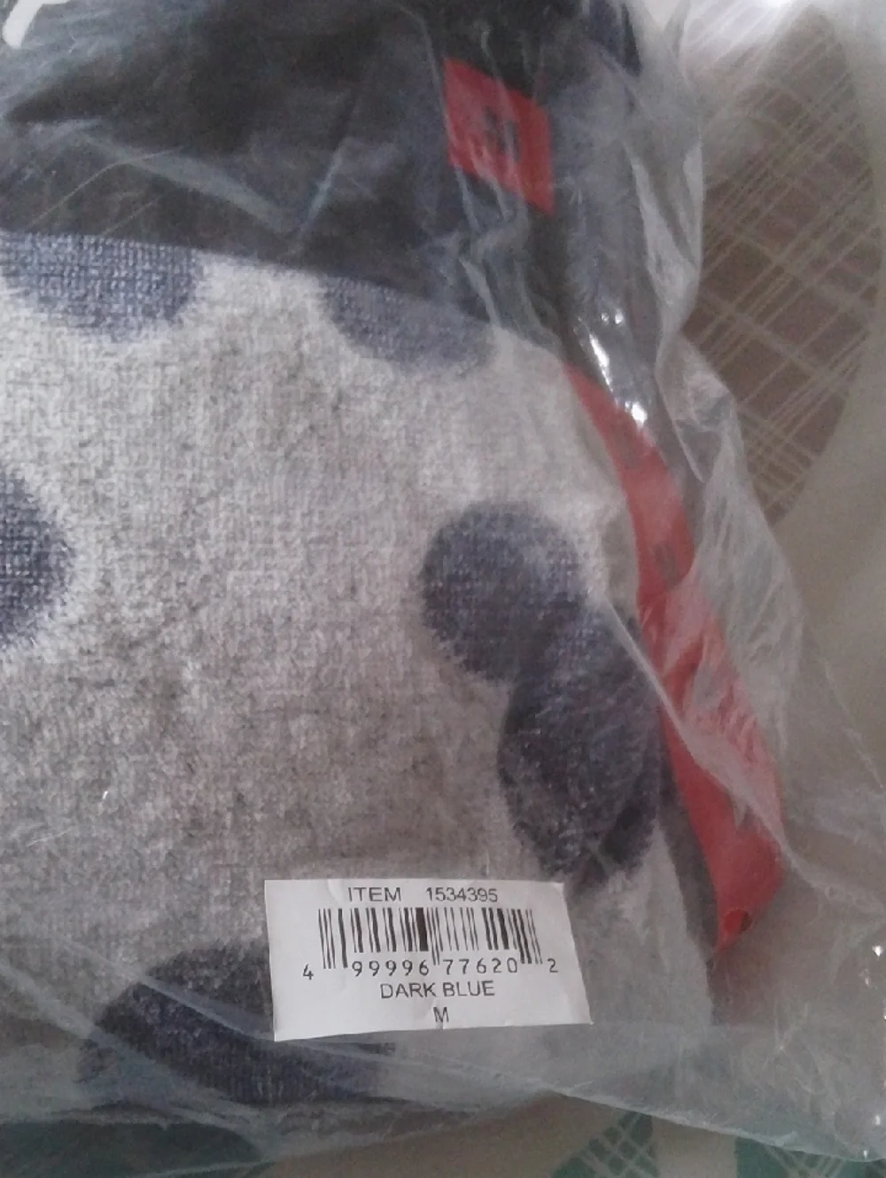 Disney Navy and Gray Mickey Mouse Plush Pajama Set - Picture 4 of 4